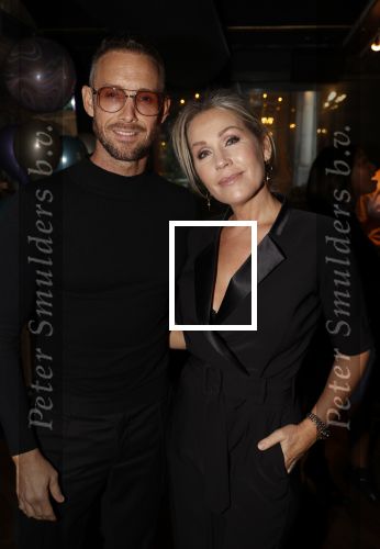 Amsterdam 24 oktober 2021
Berget lewis viert haar 50e verjaardag bin Pasta e Basta. Tanja Jess en Charly Luske