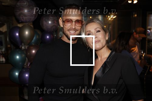 Amsterdam 24 oktober 2021
Berget lewis viert haar 50e verjaardag bin Pasta e Basta. Tanja Jess en Charly Luske