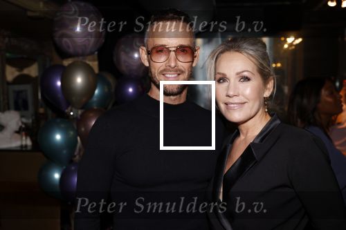 Amsterdam 24 oktober 2021
Berget lewis viert haar 50e verjaardag bin Pasta e Basta. Tanja Jess en Charly Luske