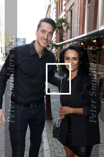 Amsterdam 24 oktober 2021
Berget lewis viert haar 50e verjaardag bin Pasta e Basta. Tim Lindhorst met een vriendin