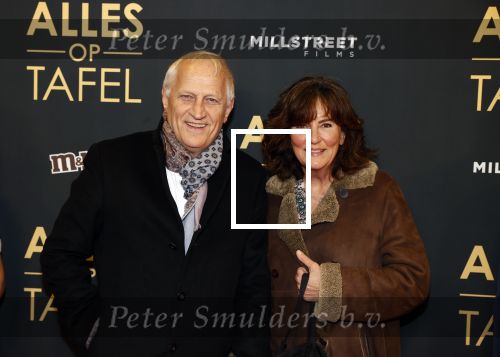 Amsterdam 1 november 2021
Premiere alles op tafel in het deLamar theater.
Wilbert Gieske met zijn vrouw