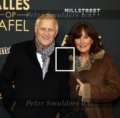 Amsterdam 1 november 2021
Premiere alles op tafel in het deLamar theater.
Wilbert Gieske met zijn vrouw