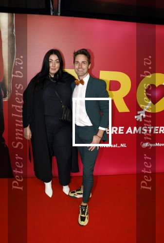 Amsterdam 23 oktober 2022
Premiere film BROS in Tuschinski. 
 Joan Franka en Rein v Gastel