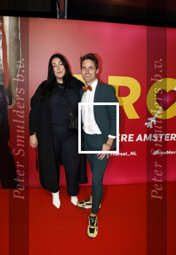 Amsterdam 23 oktober 2022
Premiere film BROS in Tuschinski. 
 Joan Franka en Rein v Gastel