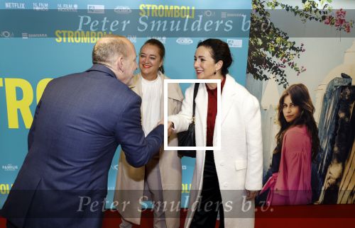 Amsterdam 31 oktober 2022
Premiere Stromboli in Tuschinski.
Alain de Levita met burgemeester Femke Halsema en een vriendin