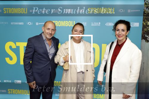 Amsterdam 31 oktober 2022
Premiere Stromboli in Tuschinski.
Alain de Levita met burgemeester Femke Halsema en een vriendin