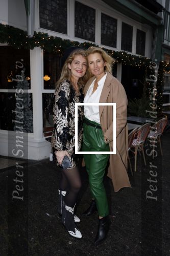 Amsterdam 9 november 2022
Presentatie kledinglijn  Iris Zeilstra bij restaurant de Luwte. Iris en Anouk Smulders