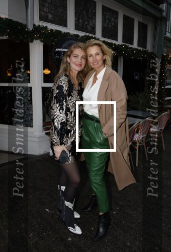 Amsterdam 9 november 2022
Presentatie kledinglijn  Iris Zeilstra bij restaurant de Luwte. Iris en Anouk Smulders