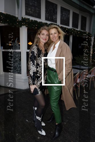 Amsterdam 9 november 2022
Presentatie kledinglijn  Iris Zeilstra bij restaurant de Luwte. Iris en Anouk Smulders