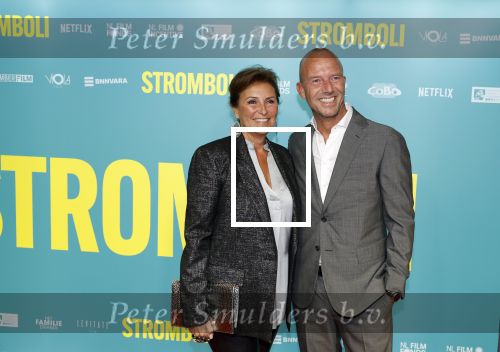 Amsterdam 31 oktober 2022
Premiere Stromboli in Tuschinski.
Astrid Joosten met haar man Rob Peters