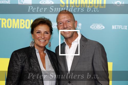 Amsterdam 31 oktober 2022
Premiere Stromboli in Tuschinski.
Astrid Joosten met haar man Rob Peters