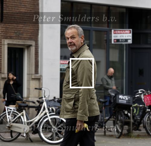 Amsterdam 26 oktober 2022
Bert Kuizenga op straat in Amsterdam zuid