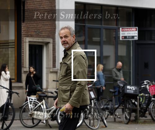 Amsterdam 26 oktober 2022
Bert Kuizenga op straat in Amsterdam zuid
