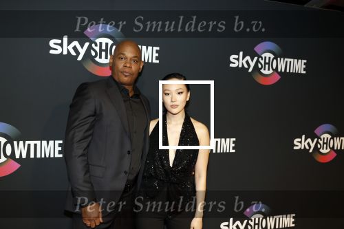 Amsterdam 3 november 2022
Rode loper ivm met nieuwe streamingsdienst Sky showtime bij westergasfabriek. Bokeem Woodbine