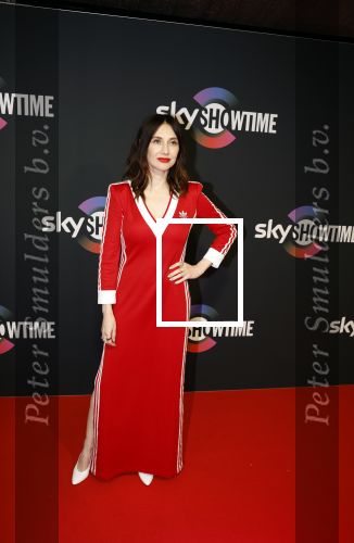 Amsterdam 3 november 2022
Rode loper ivm met nieuwe streamingsdienst Sky showtime bij westergasfabriek. Carice v Houten