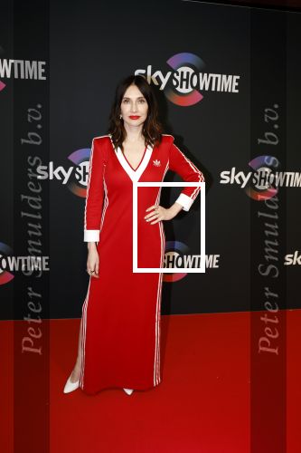 Amsterdam 3 november 2022
Rode loper ivm met nieuwe streamingsdienst Sky showtime bij westergasfabriek. Carice v Houten