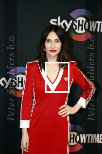 Amsterdam 3 november 2022
Rode loper ivm met nieuwe streamingsdienst Sky showtime bij westergasfabriek. Carice v Houten