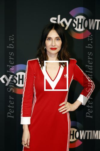 Amsterdam 3 november 2022
Rode loper ivm met nieuwe streamingsdienst Sky showtime bij westergasfabriek. Carice v Houten