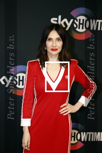 Amsterdam 3 november 2022
Rode loper ivm met nieuwe streamingsdienst Sky showtime bij westergasfabriek. Carice v Houten