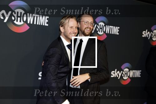 Amsterdam 3 november 2022
Rode loper ivm met nieuwe streamingsdienst Sky showtime bij westergasfabriek. Daan Boom en Stijn v Vliet