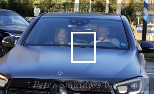 Zeist 14 november 2022
Aankomst splers voor vertrek naar de WK in Quatar.
Davy Klaassen met vriendin en hond