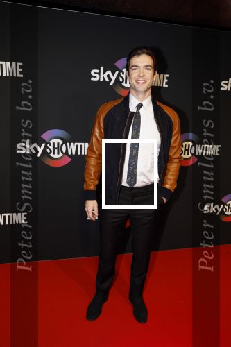 Amsterdam 3 november 2022
Rode loper ivm met nieuwe streamingsdienst Sky showtime bij westergasfabriek. Ethan Peck