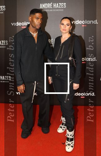 Amsterdam, 19 Oktober 2022
Premiere documentaire Andre Hazes bij Videoland in het Tuschinski theater
Famke Louise met haar partner Denzel Slager