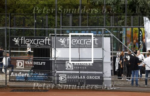 Capelle aan de IJssel 7 september 2022
Presentatie kleinglijn voor Padel van Robin van Persie en zijn vrouw Bouchra v Persie. Flexcraft reclame