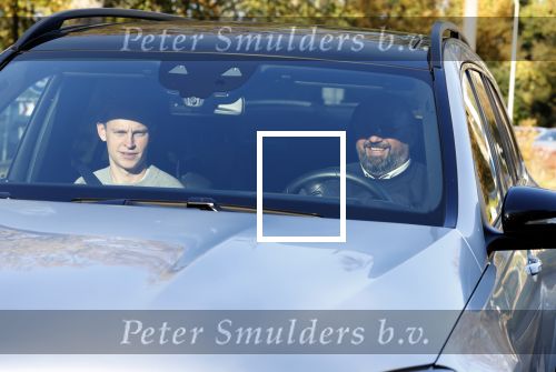 Zeist 14 november 2022
Aankomst splers voor vertrek naar de WK in Quatar.
Frenkie de Jong met Manager Ali Dursan