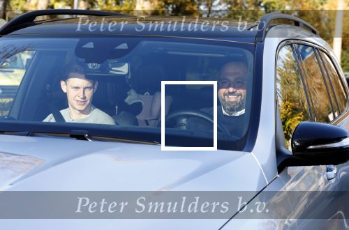 Zeist 14 november 2022
Aankomst splers voor vertrek naar de WK in Quatar.
Frenkie de Jong met Manager Ali Dursan