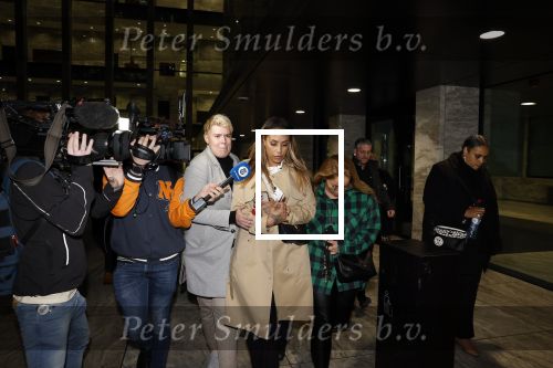 Amsterdam 26 oktober 2022
Rechtszaak Glennis Grace ivm vechtoartij in Jumbo supermarkt in rechtbank van Amsterdam.