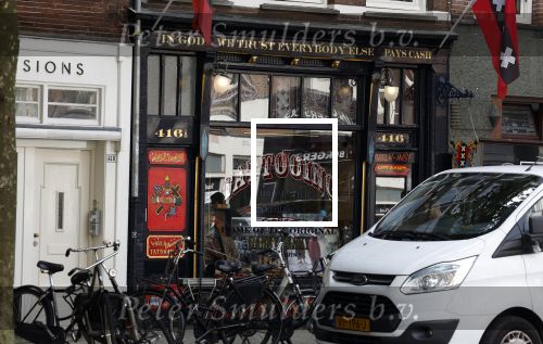 Amsterdam 3 oktober 2022
Henk Schiffmacher zijn tatoo shop