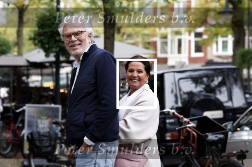 Amsterdam 28 oktober 2022
Henk Teunissen en zijn vrouw Saskia in Amsterdam zuid