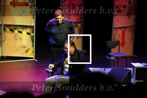 Zaandam 22 oktober 2022
Premiere Henny Huisman in het Zaantheater.
henny met fan in rolstoel