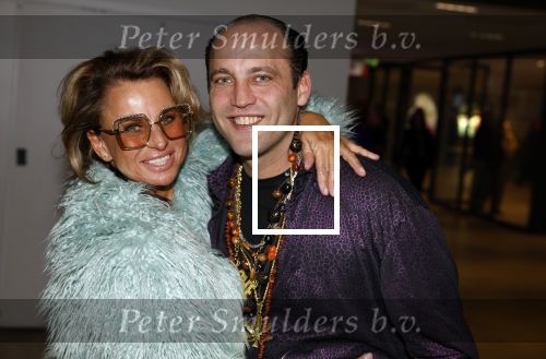 Amsterdam 19 november 2022
Toppers in concert in deJohan Cruijff arena.
Jacqueline Laats met haar zoon Sanny v d Gijp