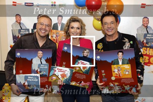 Aalsmeer 10 november 2022
Presentatie sinterklaasboeken van Gerard Joling Jamai Loman en Tooske Ragas