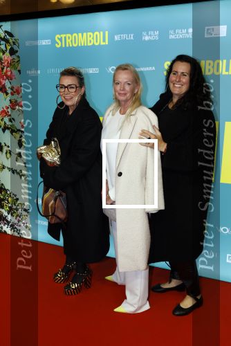 Amsterdam 31 oktober 2022
Premiere Stromboli in Tuschinski.
Jildou v d Bijl Karin Swerink en Ellen Litz