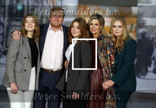 Amsterdam 4 november 2022
Fotomoment met koninklijke familie in de nieuwe kerk waar op dit moment een expositie is van Prinses Juliana.
Aanwezig Koning Willem Alexander Koningin Maxima Prinses Amalia Prinses Ariane en Prinses Alexia.