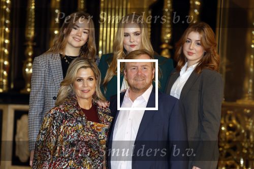 Amsterdam 4 november 2022
Fotomoment met koninklijke familie in de nieuwe kerk waar op dit moment een expositie is van Prinses Juliana.
Aanwezig Koning Willem Alexander Koningin Maxima Prinses Amalia Prinses Ariane en Prinses Alexia.