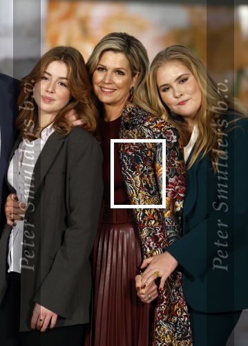 Amsterdam 4 november 2022
Fotomoment met koninklijke familie in de nieuwe kerk waar op dit moment een expositie is van Prinses Juliana.
Aanwezig Koning Willem Alexander Koningin Maxima Prinses Amalia Prinses Ariane en Prinses Alexia.