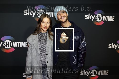 Amsterdam 3 november 2022
Rode loper ivm met nieuwe streamingsdienst Sky showtime bij westergasfabriek. Lizzy v d Ligt ( zwanger ) en Yuki Indy