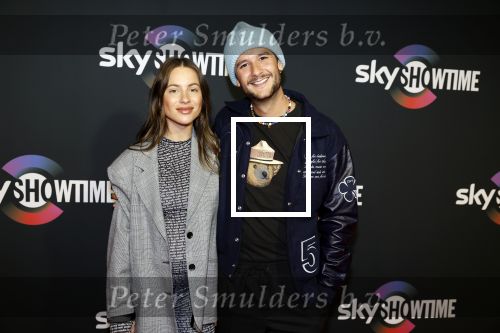 Amsterdam 3 november 2022
Rode loper ivm met nieuwe streamingsdienst Sky showtime bij westergasfabriek. Lizzy v d Ligt ( zwanger ) en Yuki Indy