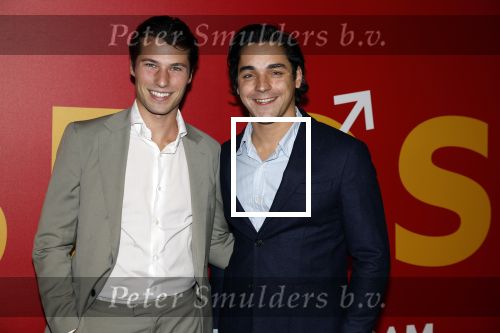 Amsterdam 23 oktober 2022
Premiere film BROS in Tuschinski. 
Mark Baanders met vriend