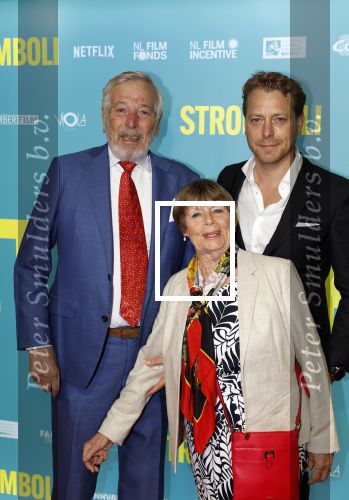 Amsterdam 31 oktober 2022
Premiere Stromboli in Tuschinski.
Mark v Eeuwen met vader en stiefmoeder