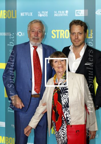 Amsterdam 31 oktober 2022
Premiere Stromboli in Tuschinski.
Mark v Eeuwen met vader en stiefmoeder
