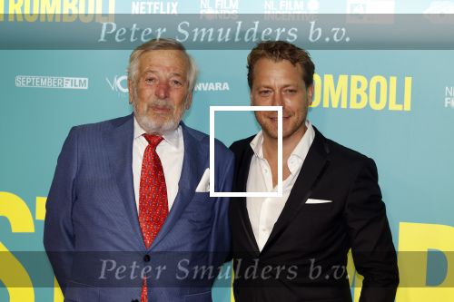 Amsterdam 31 oktober 2022
Premiere Stromboli in Tuschinski.
Mark v Eeuwen met vader en stiefmoeder