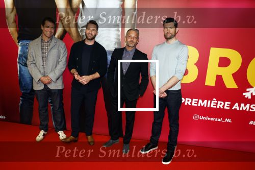 Amsterdam 23 oktober 2022
Premiere film BROS in Tuschinski. 
Nicolas Stoller Robbert Rodenburg Luke Macfarlane en Billy Eichner