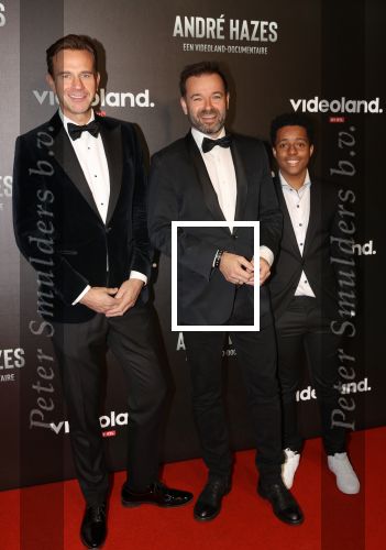 Amsterdam, 19 Oktober 2022
Premiere documentaire Andre Hazes bij Videoland in het Tuschinski theater
Peter v d Vorst met zoontje en Sven Sauve