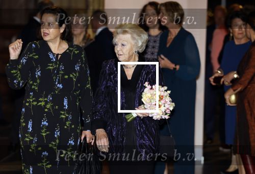 Amsterdam 13 oktober 2022
Prinses Beatrix opent de expositie van haar moeder prinses Juliana in de nieuwe kerk in Amsterdam.