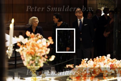 Amsterdam 13 oktober 2022
Prinses Beatrix opent de expositie van haar moeder prinses Juliana in de nieuwe kerk in Amsterdam.